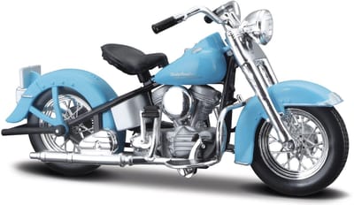 Harley Davidson 74FL Hydra Glide 1953 Blue