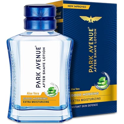 Park Avenue Goedemorgen Aftershave Lotion Voor Mannen 100ml Verfrissende Citrus Houtachtige Geur Dagelijkse Verzorging blue