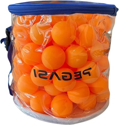 Pingpong ballen - Tafeltennis ballen - Recreatief spel - Milieuvriendelijk proces - 100 stuks - Oranje