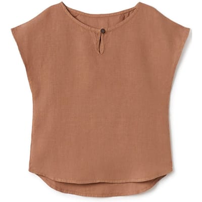TWOTHIRDS Girls Carabassí - Henna Maat: 6-7 | Overhemden Outlet | Unisex | Bruin