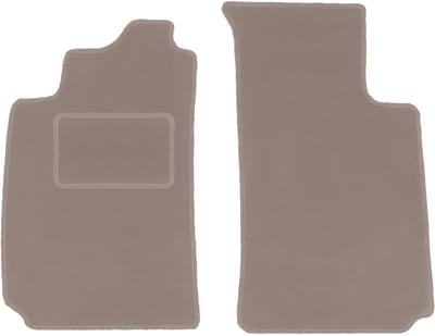 Beige voormatten voor: Renault Megane I sedan, classic, hatchback, grand tourer, stationwagen (1995-2002)