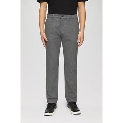 s.Oliver -qs Pants Grey/black Maat: W29L32 | Tailored Broeken Outlet | Heren | Grijs