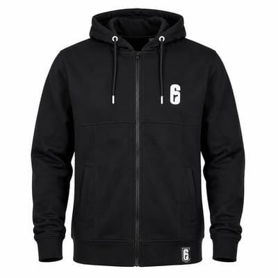 Bioworld – Rainbow Six Siege Vest met Rits – Zwart – Maat M