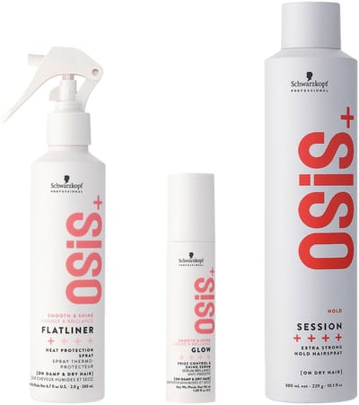 Schwarzkopf - OSiS+ Protect & Shine - Voordeelset voor hittebescherming en glans