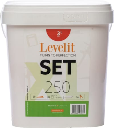 XXL by Levelit - Levelling kit XXL - 3mm - 250 stuks
