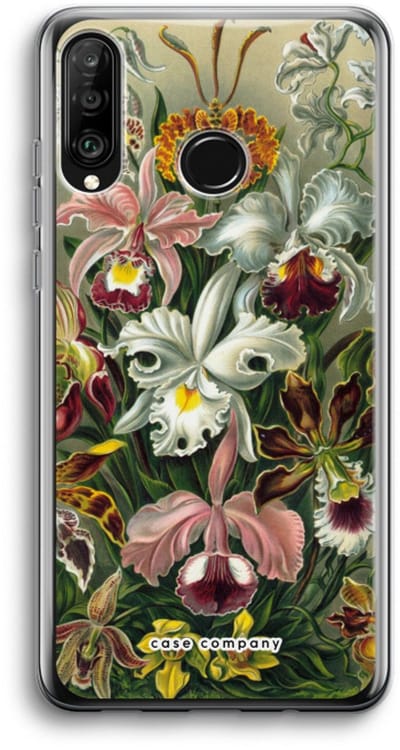 Case Company® - Hoesje geschikt voor Huawei P30 Lite hoesje - Haeckel Orchidae - Soft Cover Telefoonhoesje - Bescherming aan alle Kanten en Schermrand