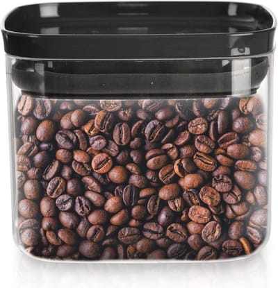 Voedselcontainer Strooibus met Deksel en Pakking Vierkant 700 ml - Container voor Losse Producten - Keuken - Voedsel - Doos