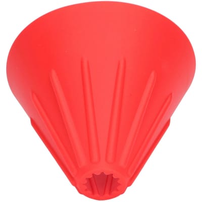 Siliconen Koffie Dripper Draagbaar Herbruikbaar Opvouwbaar Koffiefilter voor Reizen Camping Kantoor ThuisRood rood
