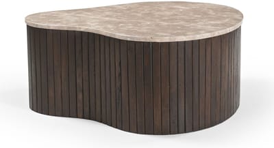 Starfurn - Salontafel Nomi - Bruin - 73x84x34 cm