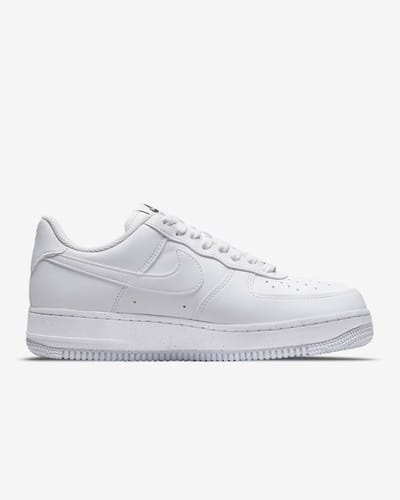 Nike Nike Air Force 1 Low - Sneakers - Dames - Next Nature Wit Metallic Grey