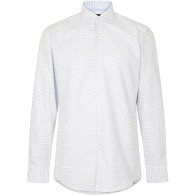 Boss Heren Oxford Slim Overhemd (Wit)