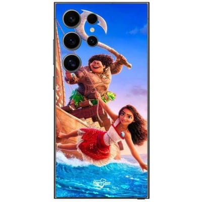 Coque de téléphone - Disney - Vaiana Maui - Souple - Silicone - Samsung Galaxy S24 Ultra zwart