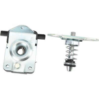 2 Stuks Onderste Bovenste Vanghaak Motorkapvergrendelingsset 51238229807 Auto-accessoires Vervanging voor 323i 325i white