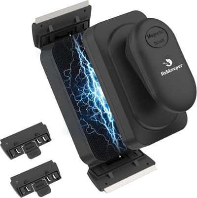 SnelShoppen - Double-side Aquarium Magnetische Ruitenreiniger (S) voor Dikken ≤ 6 mm - Ideaal voor Onderhoud en Schoonmaak van Aquaria, Ruiten, Kleur: