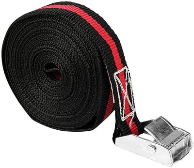 10320 Klemband trekkracht LC neersjorren (enkel/direct) = 125 daN (L x B) 5m x 25mm,Geel