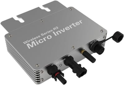 Zonne-omvormer - Micro-omvormer - Energie opwekken - WLAN Compatibel - 25 x 21 x 6 cm - Zilverkleurig