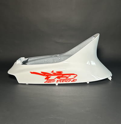 Piaggio Old Zip Stickerset - T3 - Fluor Orange