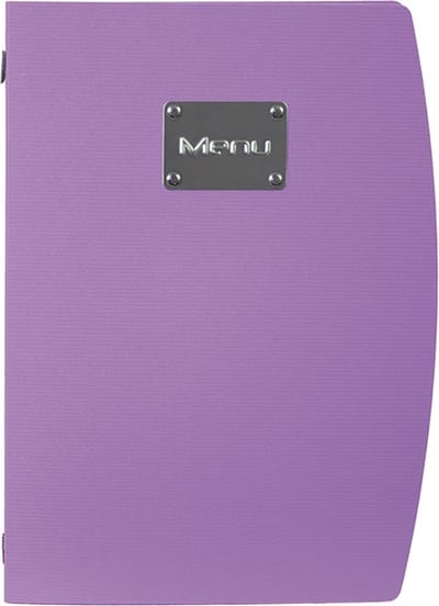 Securit® A4 Rio-menukaarthouder in violet
