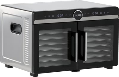 YATO 1400 Watt Voedseldroger / Droogoven / Dehydrator (2 Droogkamers)