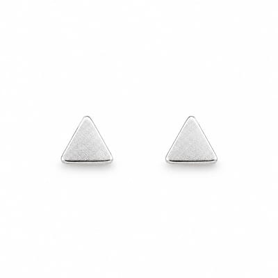 House of Jewels - Driehoek Oorknoppen - 925 Zilver