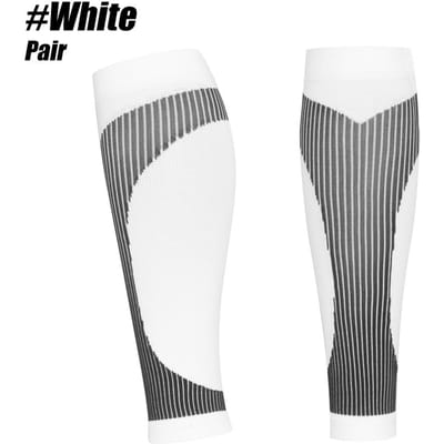 1 Paar Kuitcompressie Sleeve Mannen en Vrouwen 20-30 mmHg, Scheenbeenpijn Compressie Sleeve Sokken voor Spataderen Kuit Sleeve L-XL(35.5-48CM)