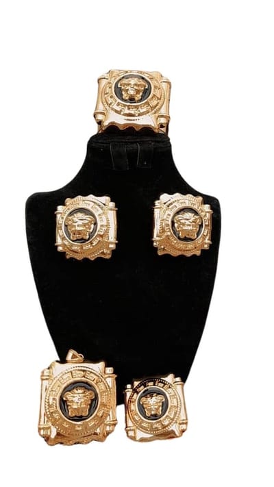 Jewelry Set New Trendy Big Necklace Earrings Sets Italian Style