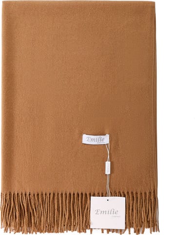 Emilie Scarves Pashmina Sjaal - Camel