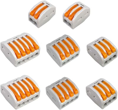45-delige set met PCT-212, PCT-213, PCT-214 en PCT-215 - veelzijdige accessoires voor hobby en klussen, oranje kleur