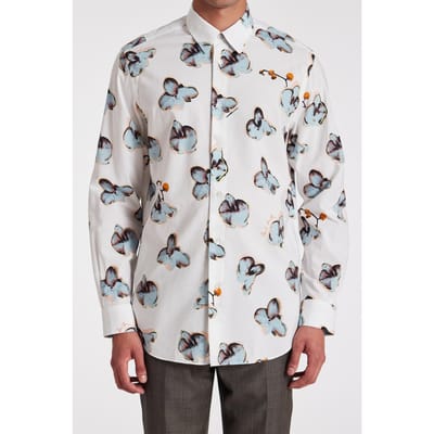 Paul Smith S/c Regular Fit Shirt White Maat: XS | Zakelijke Overhemden Outlet | Heren | Wit