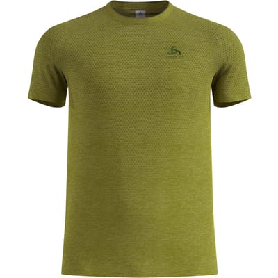 Odlo Essential Seamless T-shirt Met Korte Mouwen Groen L Man