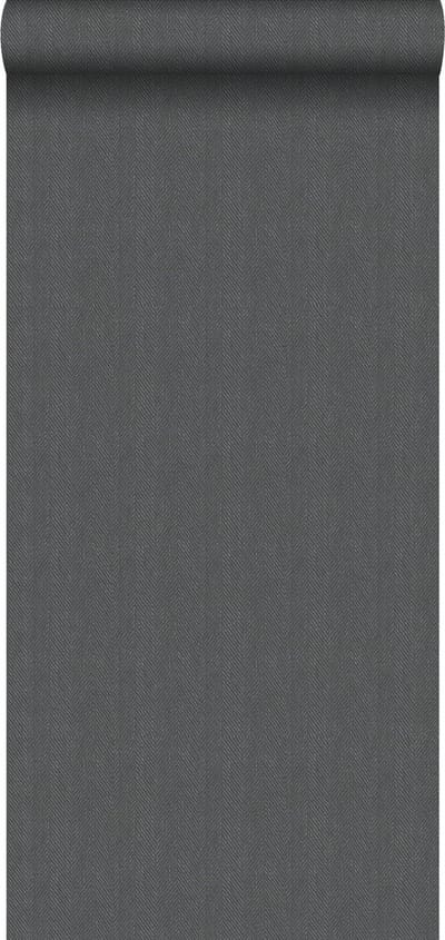 Origin Wallcoverings behang twill weving grijsblauw - 347661 - 0,53 x 10,05 m