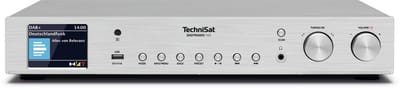 TechniSat DIGITRADIO 143 (V3) - HiFi tuner internetradio (DAB+ digitale radio, Bluetooth audio streaming, Spotify Connect, werpantenne, afstandsbediening, breedte 43,5 cm)