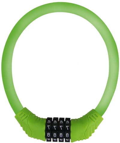 hbs fietsslot-H5-042-GRN - Cijferslot - 420 mm - Groen