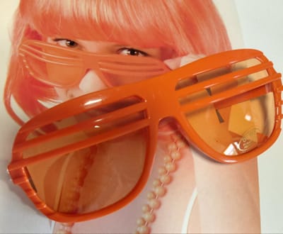 Bril - Festival bril - Rave bril - Glasses - Koningsdag accessoires - Oranje - voetbal bril