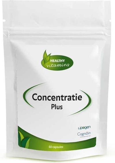 Concentratie Plus | 60 vegan capsules