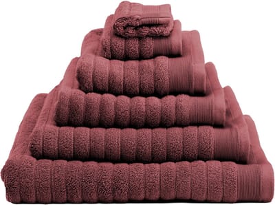 Heckettlane Badhanddoek Prestige - Hotelkwaliteit Handdoek van 100% Katoen - 60x110 cm - Handdoekenset 2 Stuks - Rood