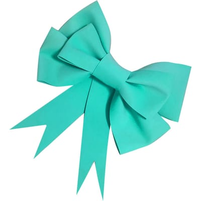 Nœud Papillon Surdimensionné DIY Mousse EVA Décoration à Suspendre Nœud Centre Commercial Fête Accessoires Photo Vert Bleu bleu