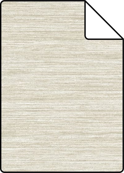 Proefstaal Origin Wallcoverings behang geweven structuur lichtbeige - 26,5 x 21 cm - 347651-S