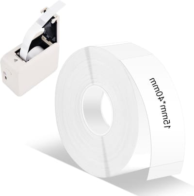 Thermische Labels 15x40mm voor Continue Meting van Printplaten - 180 Stuks Label Tape Geschikt voor Labelmachines P11 en P12 - Ideaal voor Thuis en Keuken