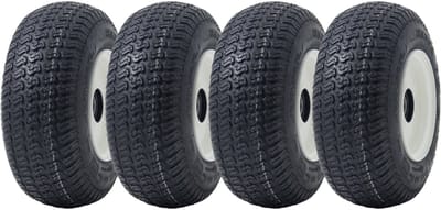 13x5.00-6 grasmaaierbanden en velgen Wanda P332, 25 mm 6205 lagers (set van 4)