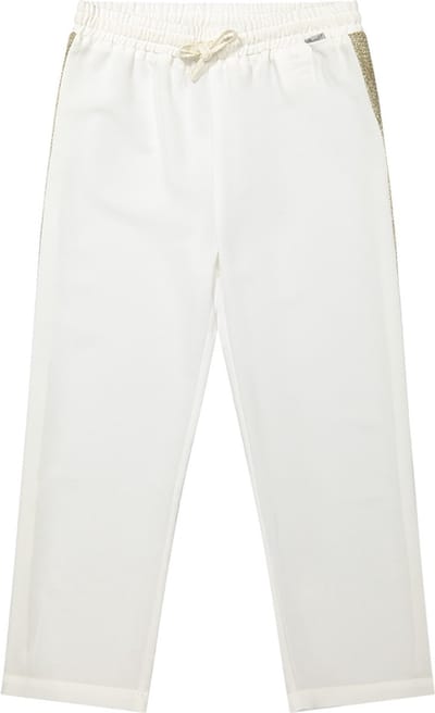 Rumbl Royal - Broek - Offwhite/Goud - Maat 140