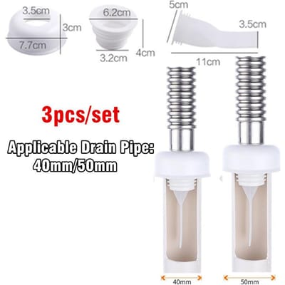 Siliconen Afvoerpijp Deodorant Afsluitplug Vloerafvoer Deksel 40/50/70mm Wastafel Afvoerstop Anti Zwaartekracht Water Keuken Accessoire