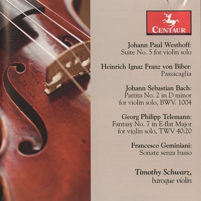 Suite 5 For Solo Violin/Partita No.