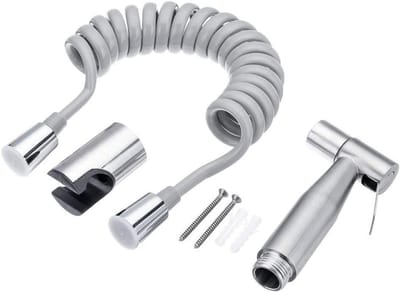 Draagbare Bidet Set - Toilet Douche - Persoonlijke Hygiëne - Ergonomisch Ontwerp - 2 meter slang - Zwart