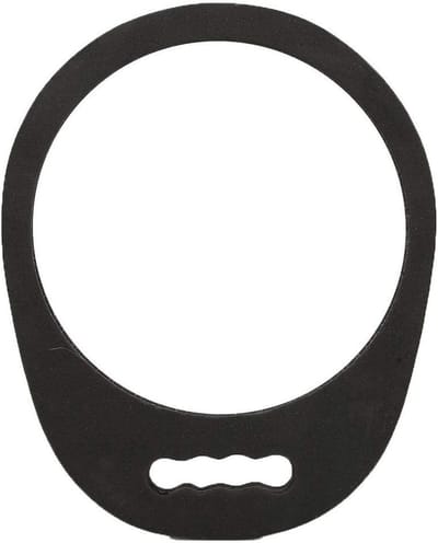 Professionele Handspiegel voor Kappers - Draagbare, Slijtvast en Ronde Make-up Spiegel voor Thuisgebruik en Salon - 28,5 x 35 cm