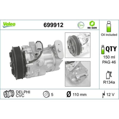 Airco-compressor VALEO 699912