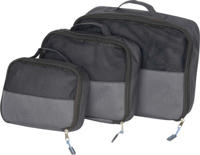 Bo-Camp - Travel pack cubes - 3 Maten - 3 Stuks