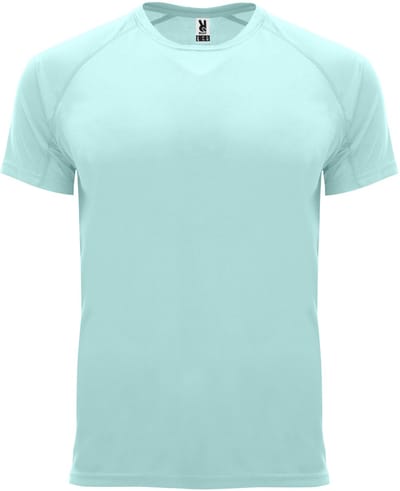 Mintgroen 2 Pack Kinder unisex sportshirt korte mouwen Bahrain merk Roly 4 jaar 98-104