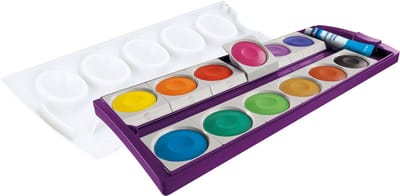 Pelikan dekverfdoos 735/K12V violet 12 kleuren