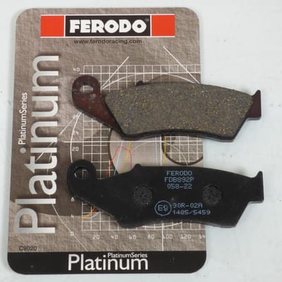 Plaquette de frein Ferodo pour Moto Gas gas 125 MC 2008 à 2010 AV Neuf